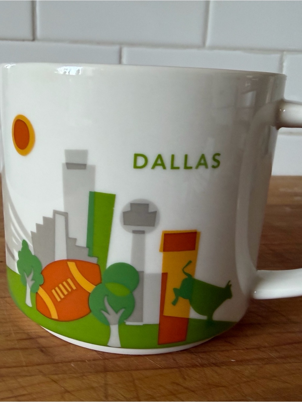 Starbucks Dallas “You are here” Coffee Mug